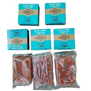 ECHT KOLNISCH WASSER 4711 Cream Soap Set 3 x 3.4 oz.  And 5 X 1.5 Oz Lot Vintage